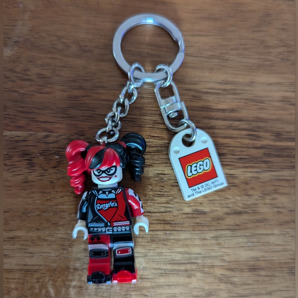 Lego HARLEY QUINN Keyring Keychain 852315 Batman